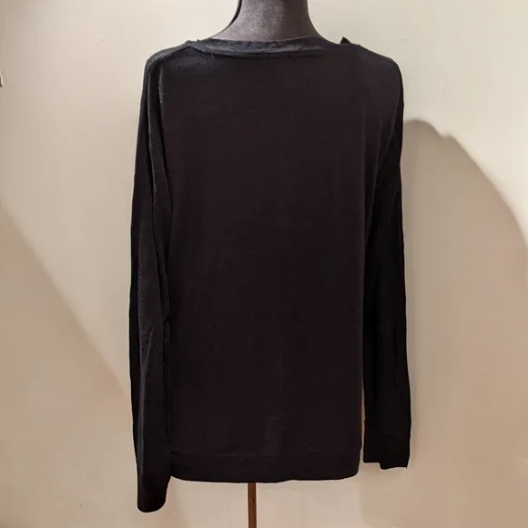 Matty M Midnight Blue Long Sleeve Cozy Top Size XXL - Picture 4 of 6